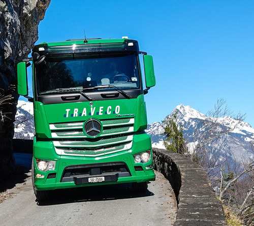 Eine anspruchsvolle Zufahrt